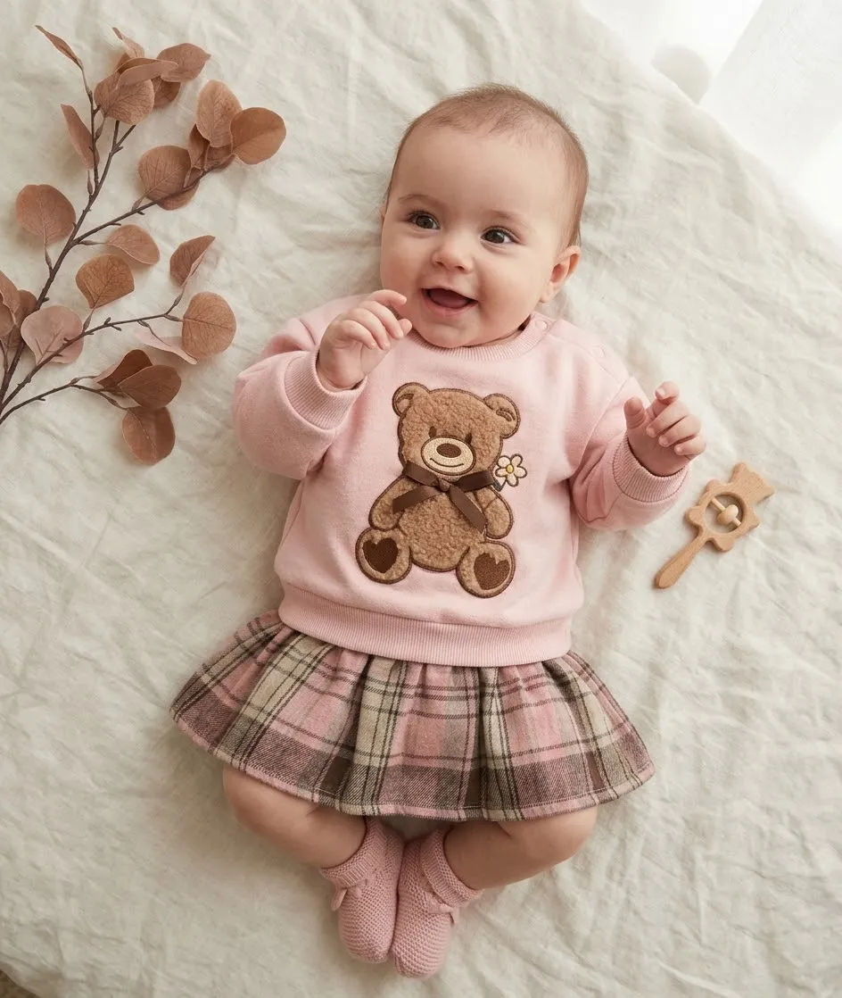 Vestido Bebe Niña Tipo Buzo